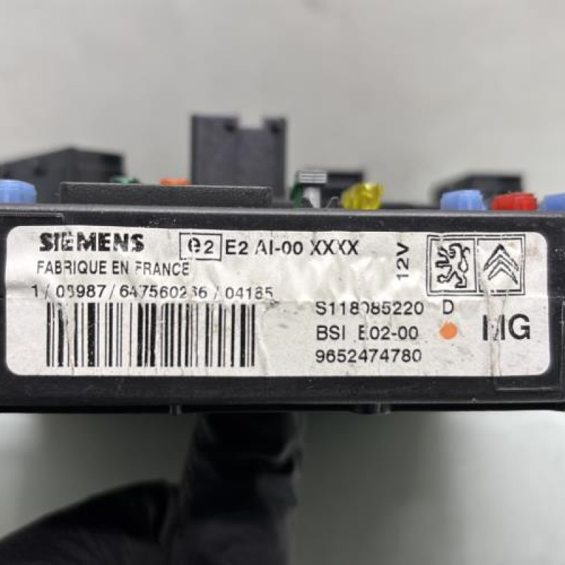 Boitier BSI PEUGEOT 206 Photo n°3