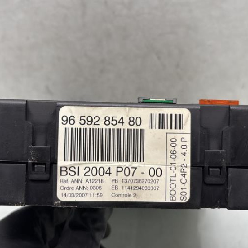 Boitier BSI PEUGEOT 1007 Photo n°2