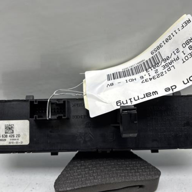 Bouton de warning PEUGEOT 5008 1 Photo n°2