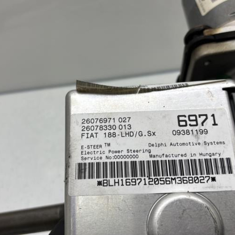 Colonne de direction FIAT PUNTO 2 Photo n°6