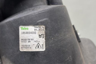 Anti brouillard gauche (feux) PEUGEOT 206