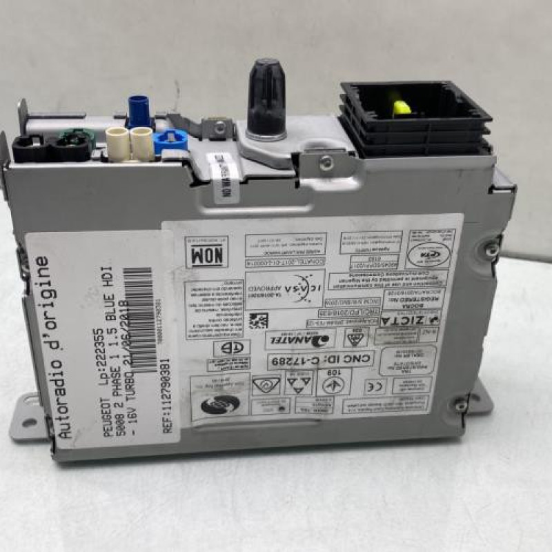 Autoradio d'origine PEUGEOT 5008 2 Photo n°4