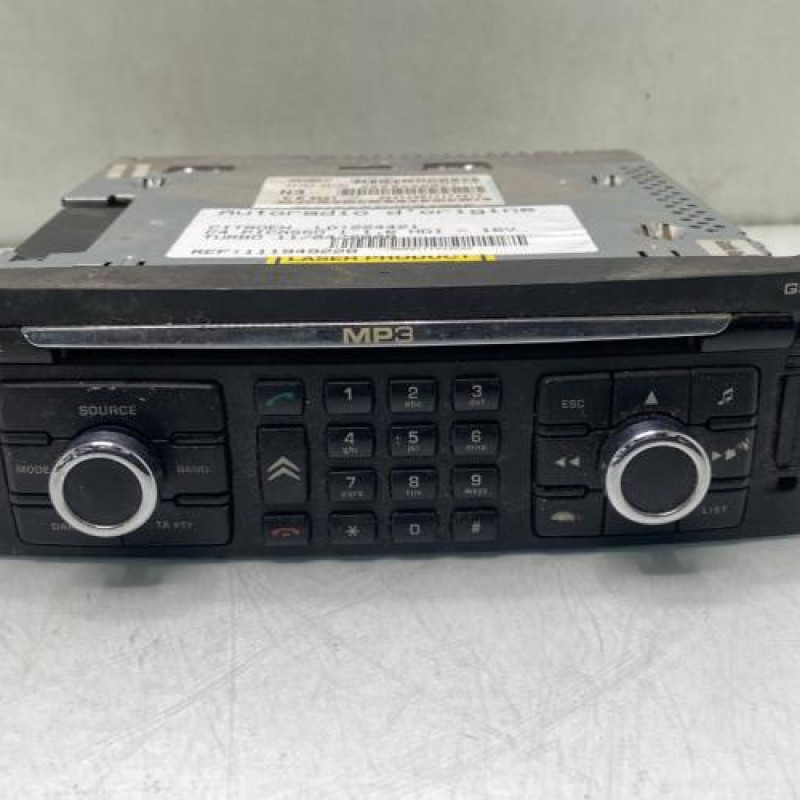 Autoradio d'origine CITROEN C4 PICASSO 1 Photo n°2