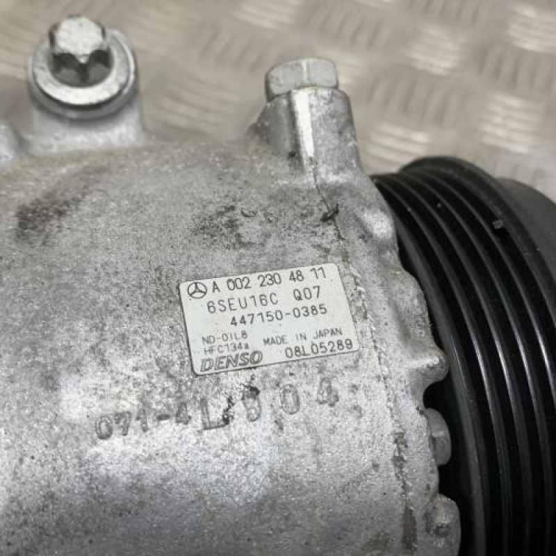 Compresseur clim MERCEDES CLASSE A 169 Photo n°2