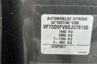 CITROEN C4 PICASSO 2 PHASE 1 1.6 THP - 16V TURBO