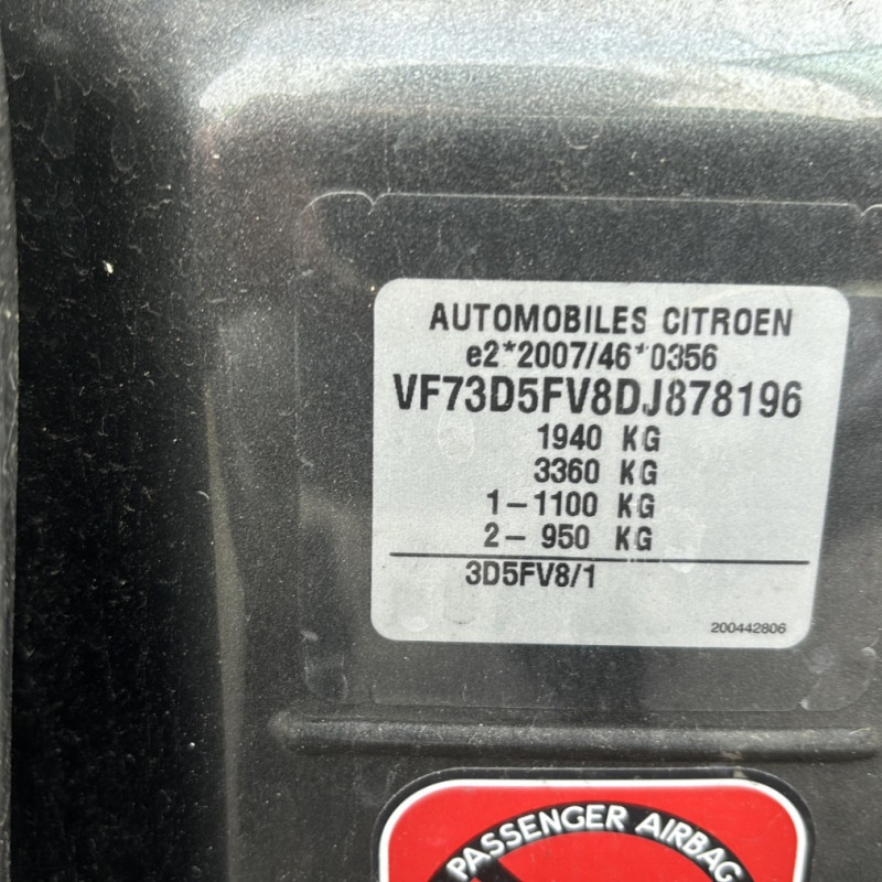 CITROEN C4 PICASSO 2 PHASE 1 1.6 THP - 16V TURBO Photo n°4