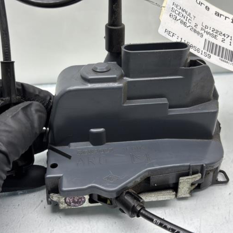 Serrure arriere gauche RENAULT SCENIC 2 Photo n°4