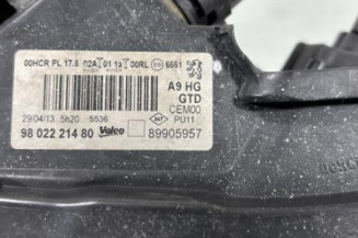 Optique avant principal gauche (feux)(phare) PEUGEOT 208 1