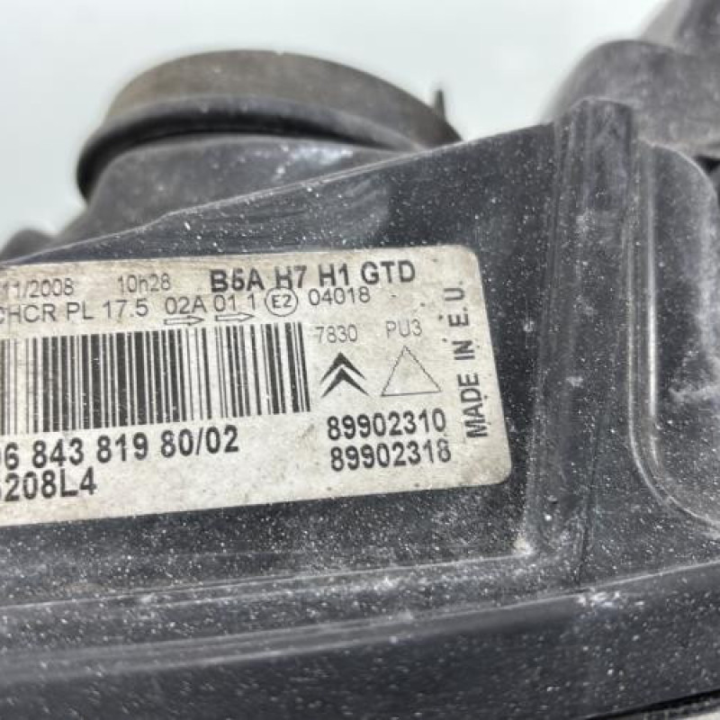 Optique avant principal gauche (feux)(phare) CITROEN C4 1 Photo n°9