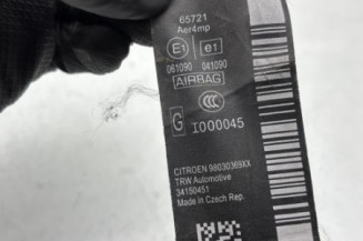 Pretensionneur de ceinture avant gauche CITROEN DS3