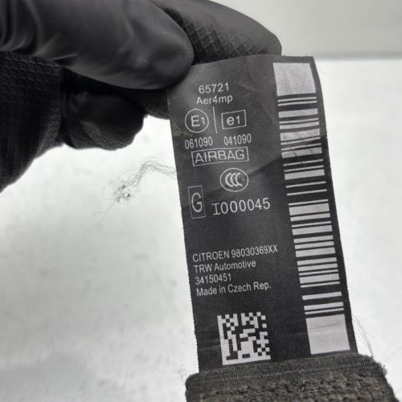 Pretensionneur de ceinture avant gauche CITROEN DS3 Photo n°4