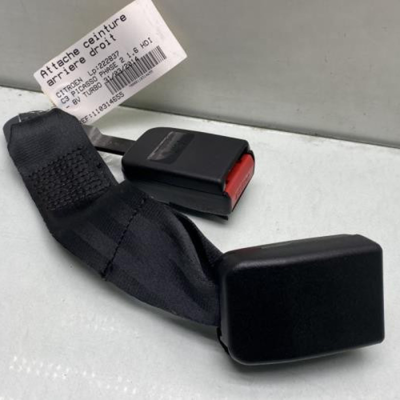 Attache ceinture arriere droit CITROEN C3 PICASSO Photo n°3