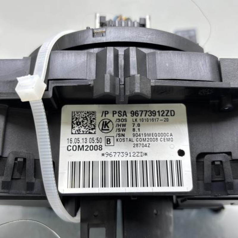 Com (Bloc Contacteur Tournant+Commodo Essuie Glace+Commodo Phare) PEUGEOT 5008 1 Photo n°10