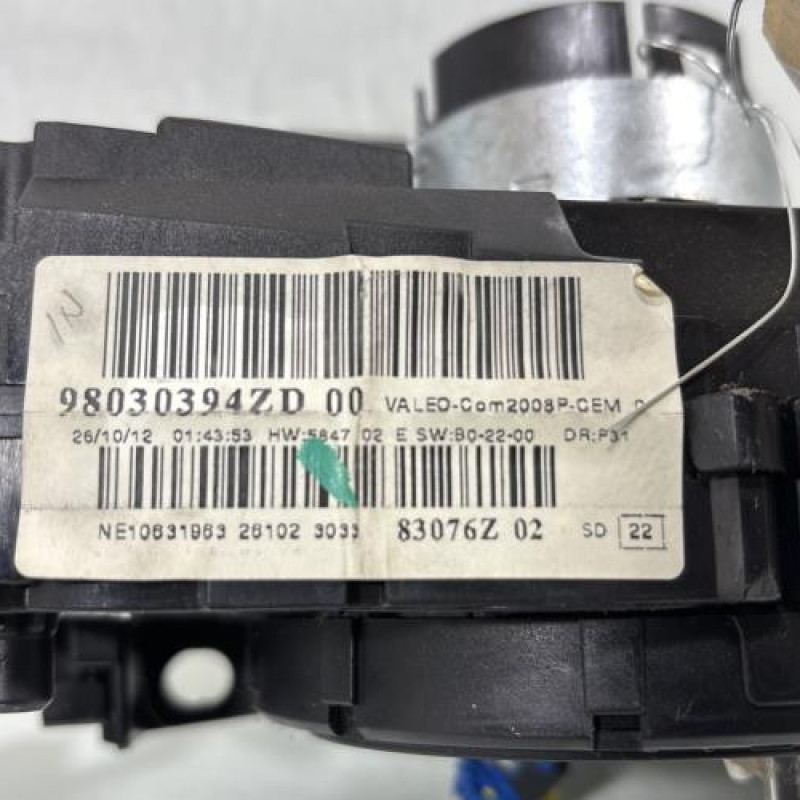 Com (Bloc Contacteur Tournant+Commodo Essuie Glace+Commodo Phare) PEUGEOT 208 1 Photo n°6