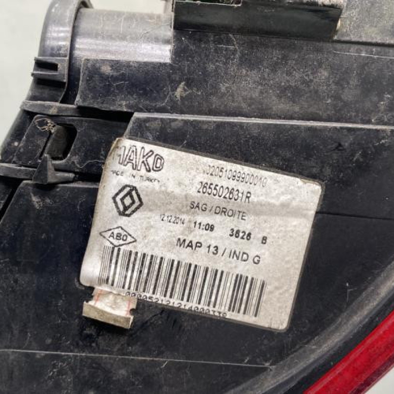 Feu arriere principal droit (feux) RENAULT CLIO 4 Photo n°5