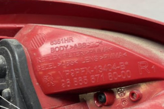 Feu arriere principal droit (feux) PEUGEOT 207