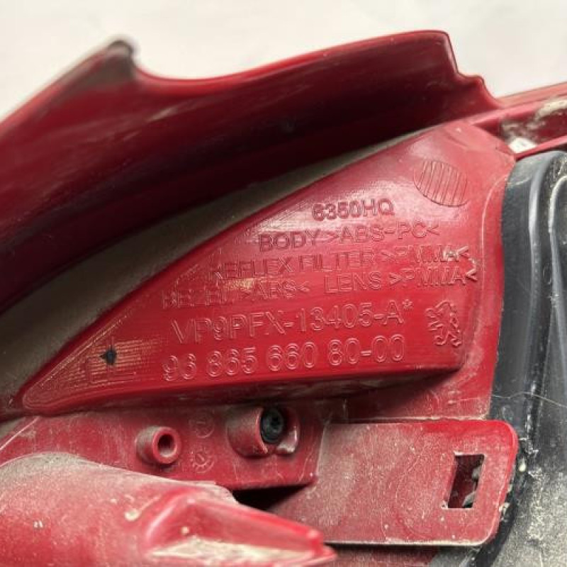 Feu arriere principal gauche (feux) PEUGEOT 207 Photo n°6