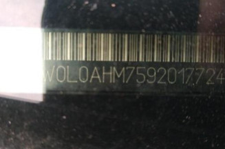 Interrupteur de leve vitre arriere gauche OPEL ZAFIRA B