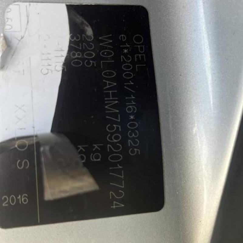 Interrupteur de leve vitre arriere gauche OPEL ZAFIRA B Photo n°9