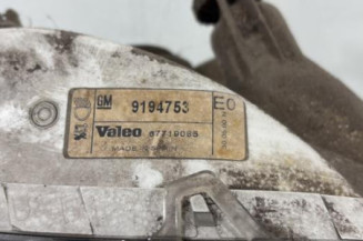 Optique avant principal droit (feux)(phare) OPEL AGILA A