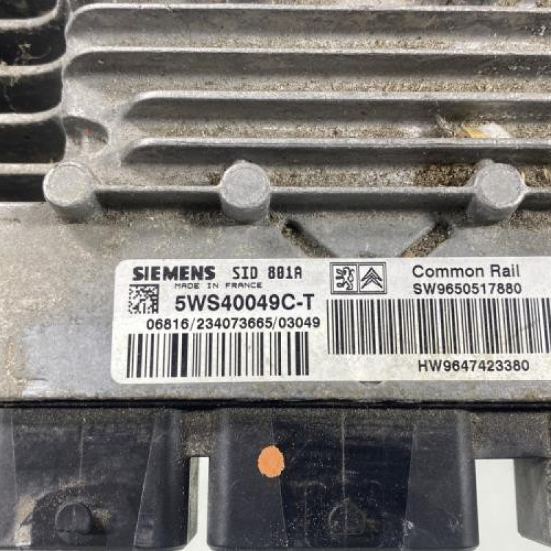 Calculateur moteur PEUGEOT PARTNER 1 Photo n°4