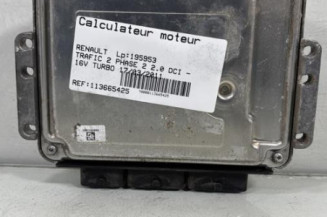 Calculateur moteur RENAULT TRAFIC 2 Photo n°1