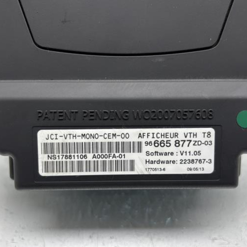 Afficheur PEUGEOT 5008 1 Photo n°2