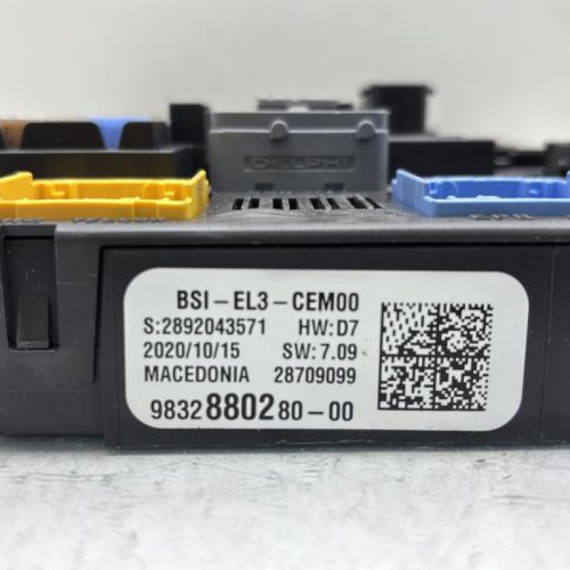 Boitier BSI CITROEN C3 3 Photo n°2