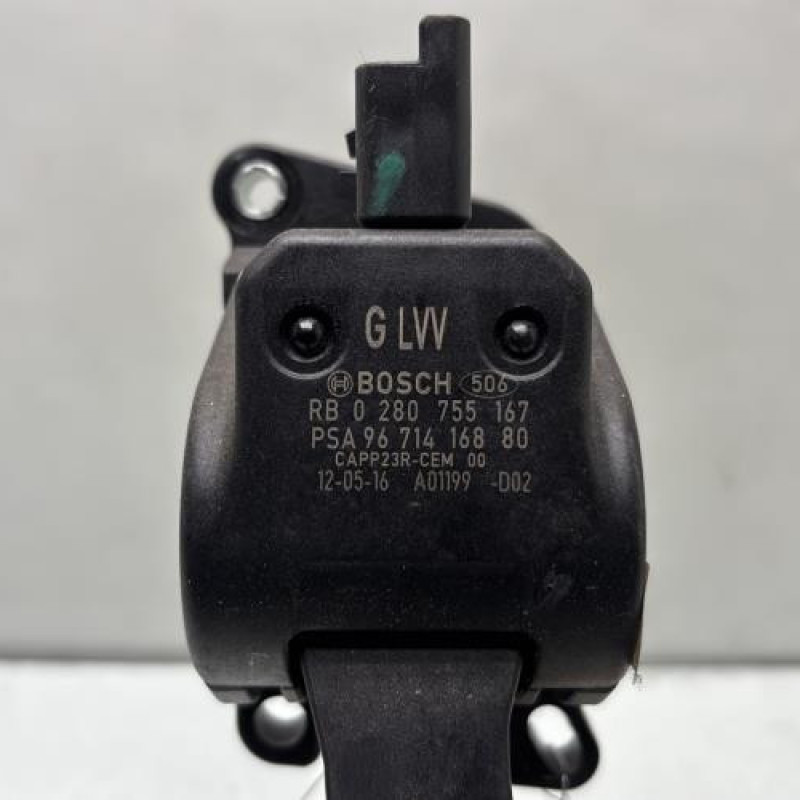 Pedale d'accelerateur PEUGEOT 3008 1 Photo n°2