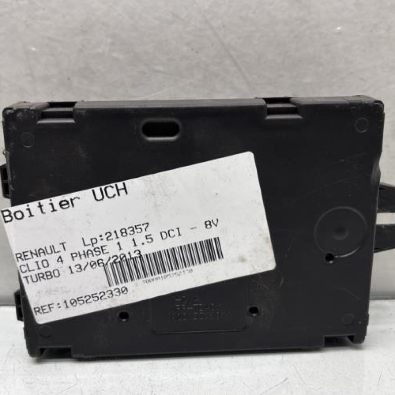 Boitier UCH RENAULT CLIO 4 Photo n°4