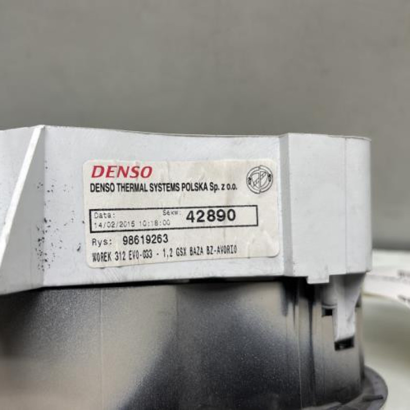 Commande chauffage FIAT 500 2 Photo n°4