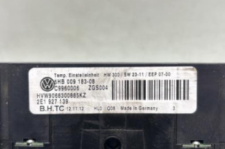 Commande chauffage VOLKSWAGEN CRAFTER 1 Photo n°1