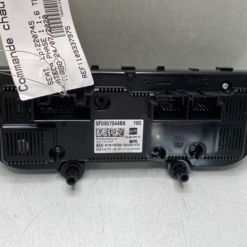 Commande chauffage SEAT ATECA Photo n°2