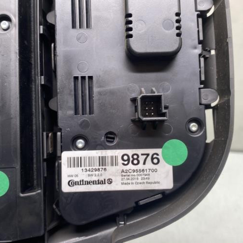 Commande chauffage OPEL MOKKA 1 Photo n°5