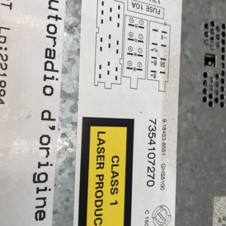 Autoradio d'origine FIAT GRANDE PUNTO