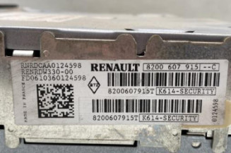 Autoradio d'origine RENAULT CLIO 3