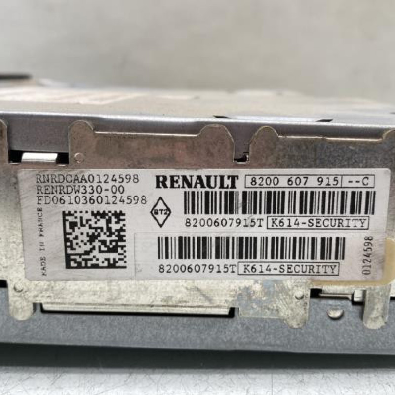 Autoradio d'origine RENAULT CLIO 3 Photo n°4