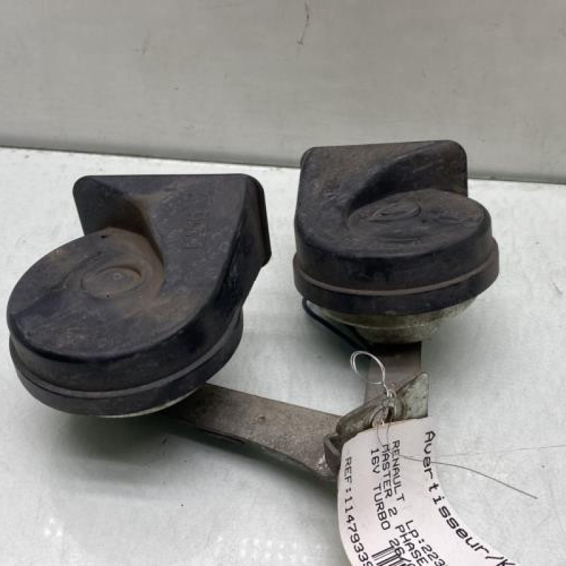 Avertisseur/Klaxon RENAULT MASTER 2 Photo n°2