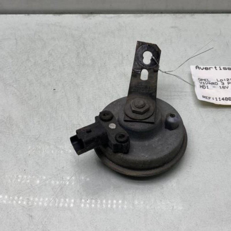 Avertisseur/Klaxon OPEL VIVARO 3 Photo n°2