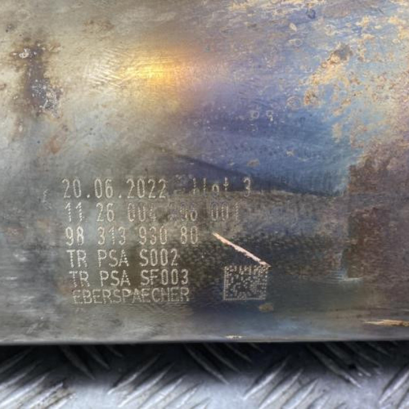 Filtre à particules (echappement) OPEL VIVARO 3 Photo n°5