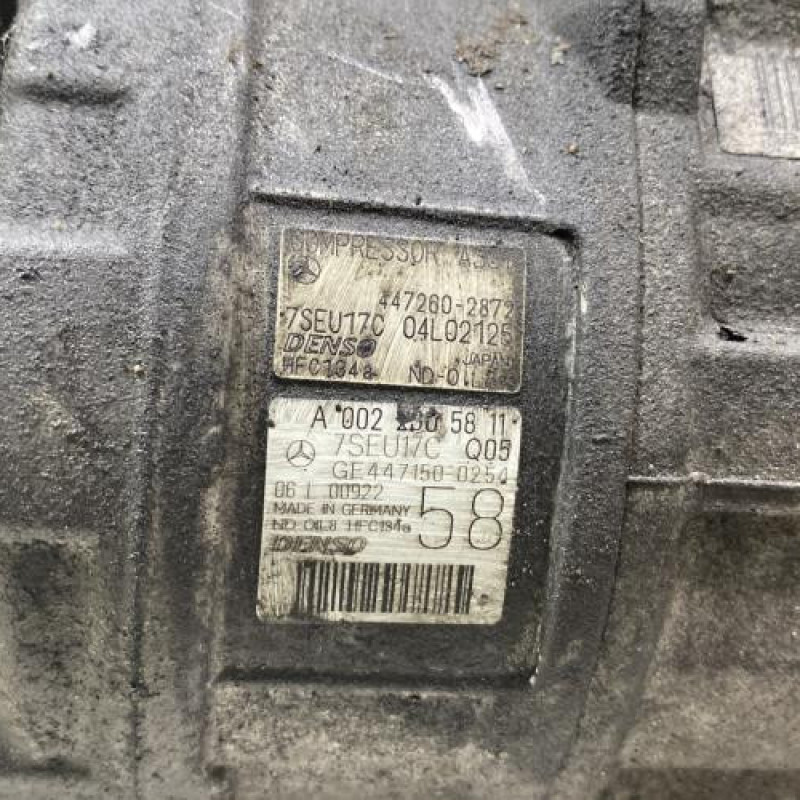 Compresseur clim MERCEDES CLASSE M 164 Photo n°4