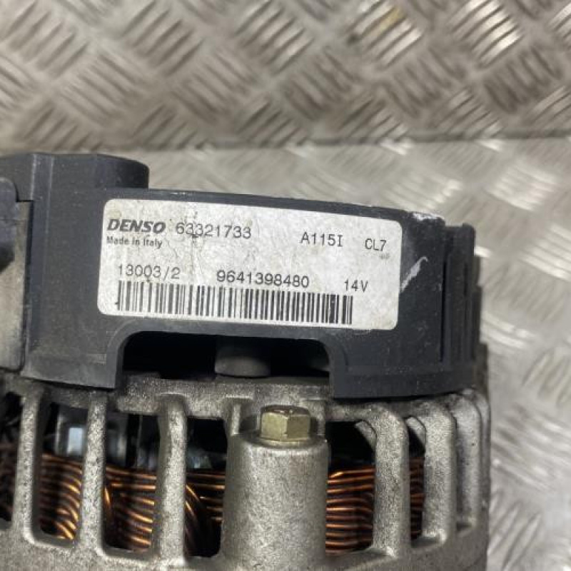 Alternateur PEUGEOT 206 Photo n°3