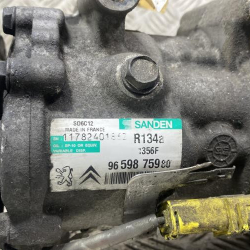 Compresseur clim PEUGEOT 308 1 Photo n°6