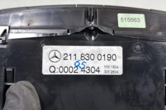 Commande chauffage MERCEDES CLASSE E 211