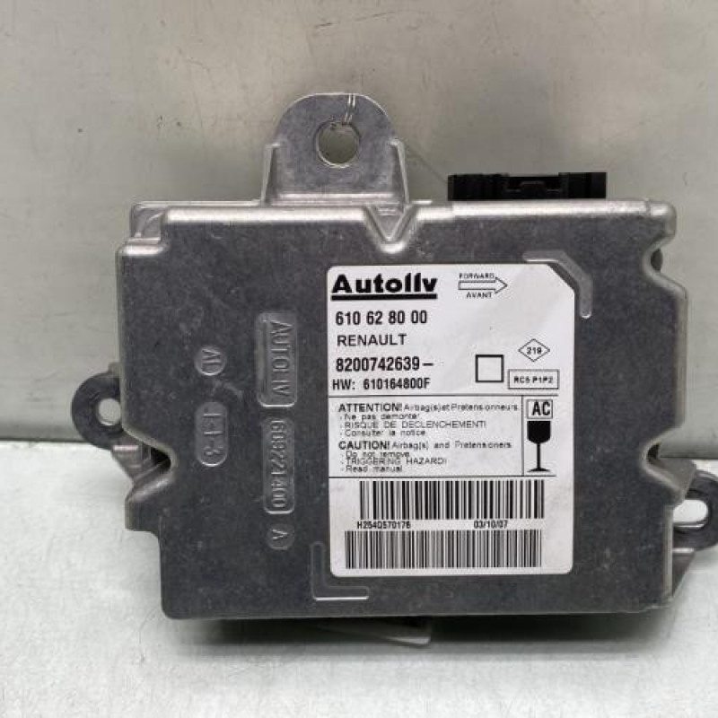 Boitier air bag RENAULT GRAND MODUS Photo n°1