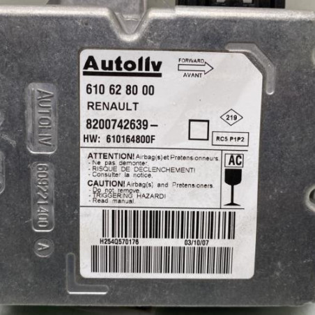 Boitier air bag RENAULT GRAND MODUS