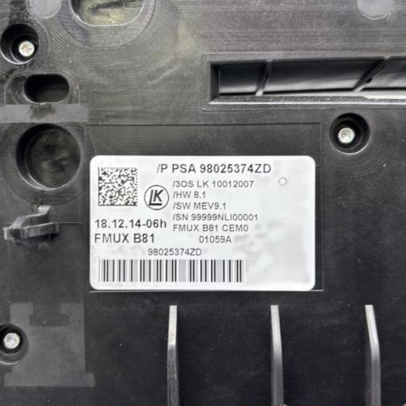 Commande chauffage DS DS5 Photo n°5