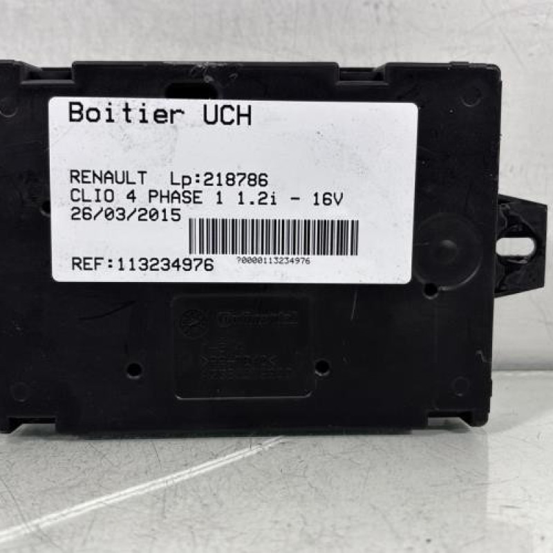 Boitier UCH RENAULT CLIO 4 Photo n°4