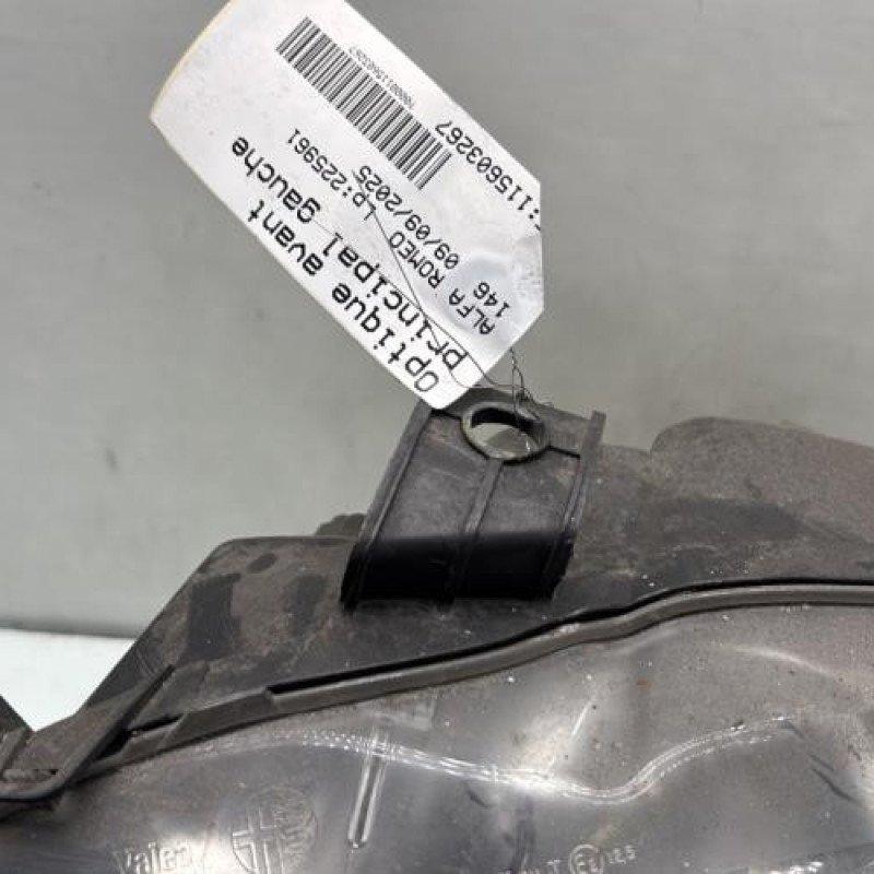 Optique avant principal gauche (feux)(phare) ALFA ROMEO 147 Photo n°3