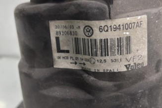 Optique avant principal gauche (feux)(phare) VOLKSWAGEN POLO 4